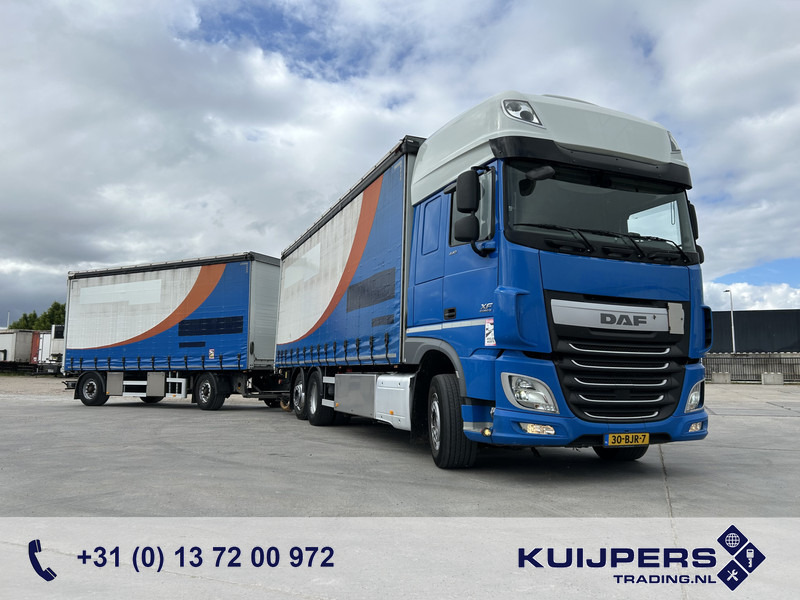 DAF XF 440 FAN SSC + Aschersleben Kaross DSA 18 / Loadlift 4000 kg / Curtainside Combi - Kamion sa ceradom: slika 1 DAF XF 440 FAN SSC + Aschersleben Kaross DSA 18 / Loadlift 4000 kg / Curtainside Combi - Kamion sa ceradom: slika 1