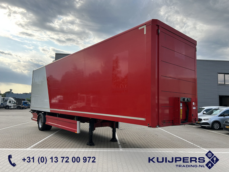 Groenewegen Jumbo / City / Box / Laadklep 2500 kg / APK TUV 11-26 - Poluprikolica sa zatvorenim sandukom: slika 1 Groenewegen Jumbo / City / Box / Laadklep 2500 kg / APK TUV 11-26 - Poluprikolica sa zatvorenim sandukom: slika 1