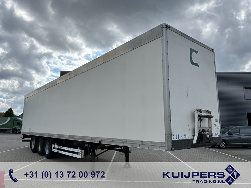 Krone SDP 27 / Box - Confectie / 3 axle BPW Drum / NL Trailer - Poluprikolica sa zatvorenim sandukom: slika 1 Krone SDP 27 / Box - Confectie / 3 axle BPW Drum / NL Trailer - Poluprikolica sa zatvorenim sandukom: slika 1