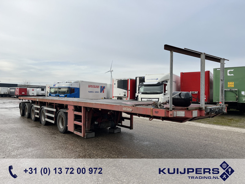 Nooteboom OVB-90-05 / 5 axle 12 Ton Hydraulic / BPW Drum / Ballast Trailer - Plato poluprikolica: slika 1 Nooteboom OVB-90-05 / 5 axle 12 Ton Hydraulic / BPW Drum / Ballast Trailer - Plato poluprikolica: slika 1