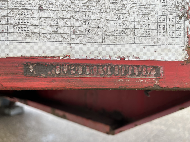 Nooteboom OVB-90-05 / 5 axle 12 Ton Hydraulic / BPW Drum / Ballast Trailer - Plato poluprikolica: slika 4 Nooteboom OVB-90-05 / 5 axle 12 Ton Hydraulic / BPW Drum / Ballast Trailer - Plato poluprikolica: slika 4