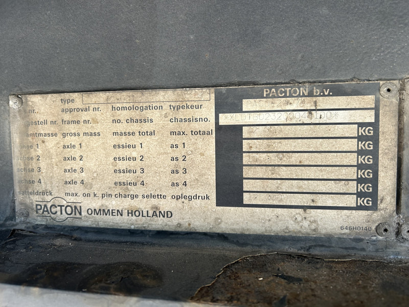 Pacton T2-001 Schuifzeil / Kooi Aap aansluiting / Trommelrem / APK TUV 05-26 Pacton T2-001 Schuifzeil / Kooi Aap aansluiting / Trommelrem / APK TUV 05-26: slika 14