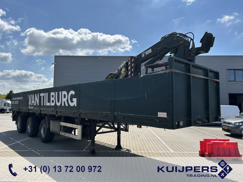Vogelzang V02 17 30 / Heavy Duty Chassis / 3 axle 10 Ton / Hiab Crane Defect - Plato poluprikolica: slika 1 Vogelzang V02 17 30 / Heavy Duty Chassis / 3 axle 10 Ton / Hiab Crane Defect - Plato poluprikolica: slika 1