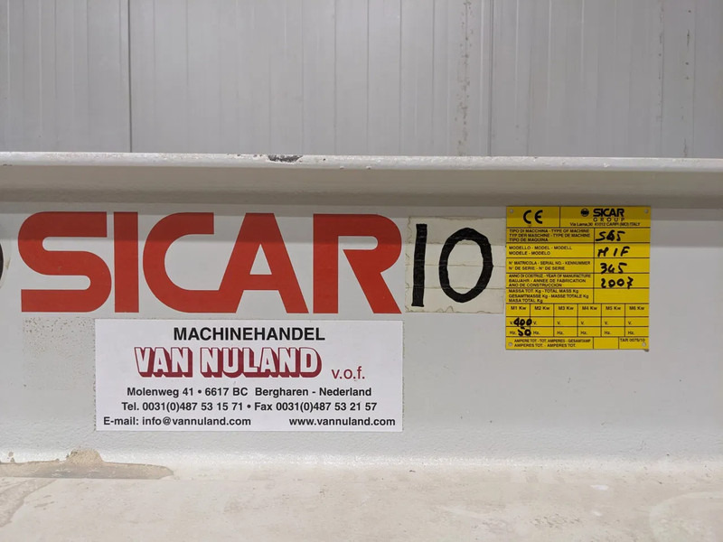 Mašina za obradu drveta za prevoz drva Sicario Sicario, Industriële pers: slika 6