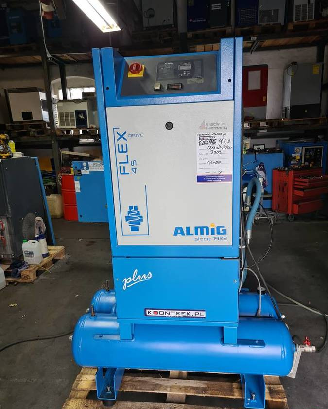 Kompresor śrubowy Almig Flex 4S, 4 kw - Kompresor za vazduh: slika 4 Kompresor śrubowy Almig Flex 4S, 4 kw - Kompresor za vazduh: slika 4