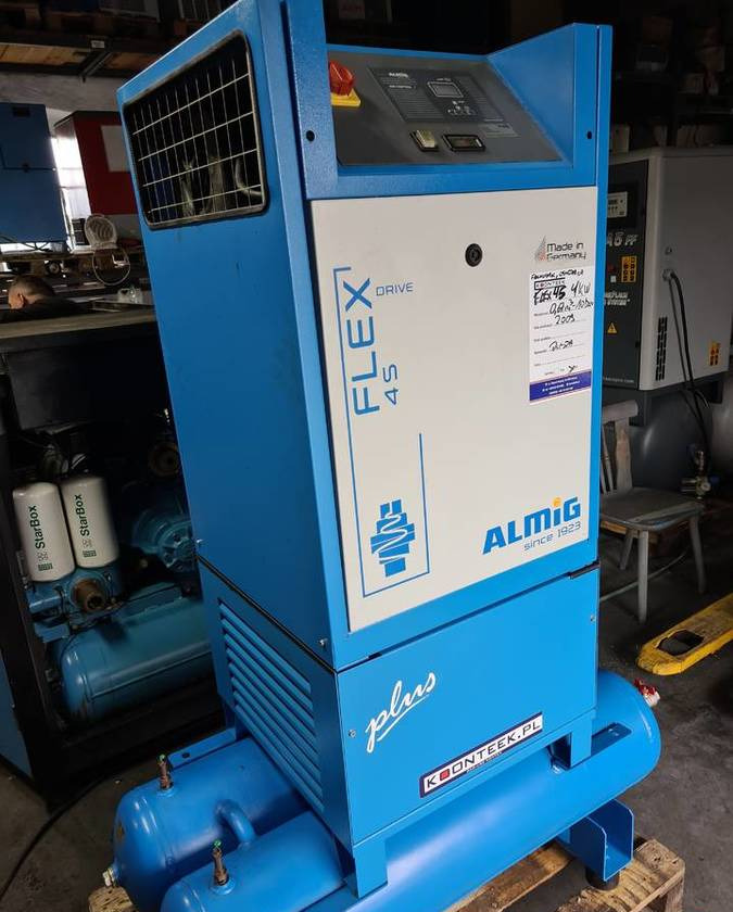 Kompresor śrubowy Almig Flex 4S, 4 kw - Kompresor za vazduh: slika 2 Kompresor śrubowy Almig Flex 4S, 4 kw - Kompresor za vazduh: slika 2