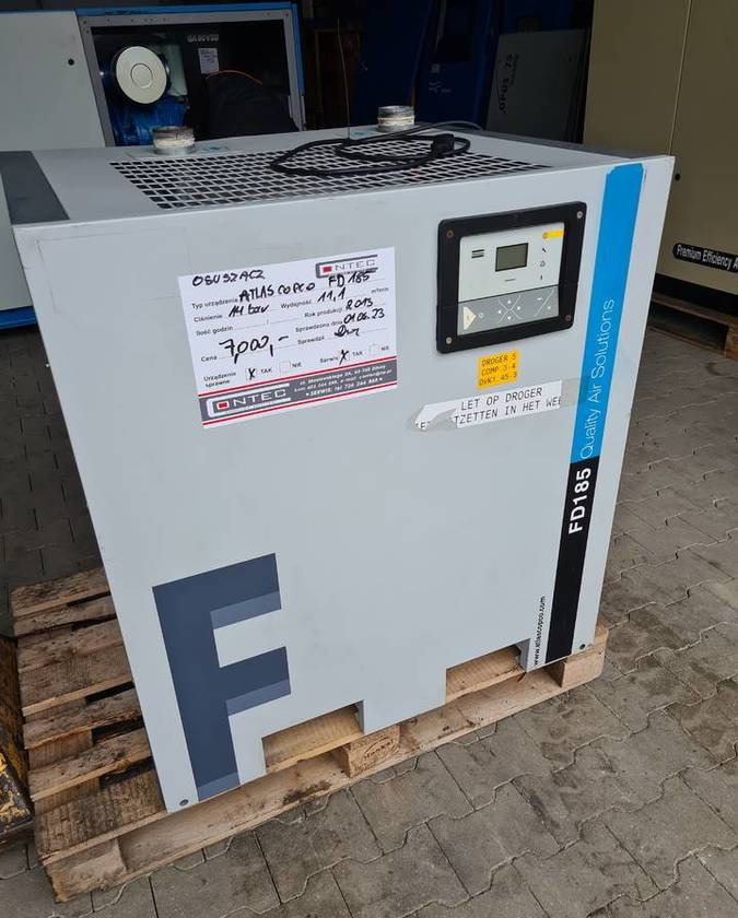 OSUSZACZ ZIĘBNICZY ATLAS COPCO FD 185 - Kompresor za vazduh: slika 1 OSUSZACZ ZIĘBNICZY ATLAS COPCO FD 185 - Kompresor za vazduh: slika 1