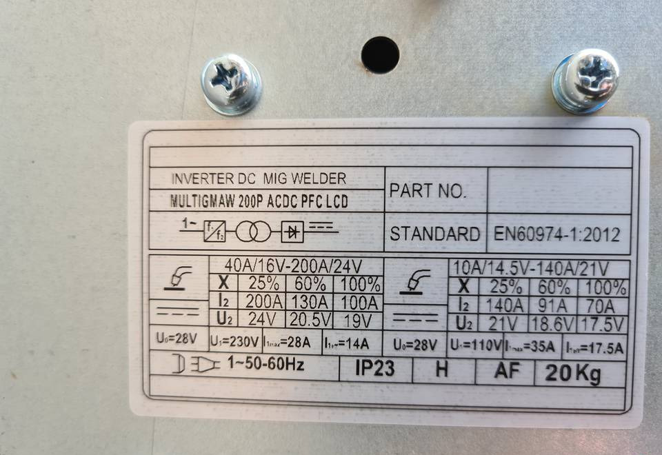 Spawarka WELDKAR MULTIGMAW Mig, Mag, Mma, Tig 200 A - Oprema za varenje: slika 4 Spawarka WELDKAR MULTIGMAW Mig, Mag, Mma, Tig 200 A - Oprema za varenje: slika 4