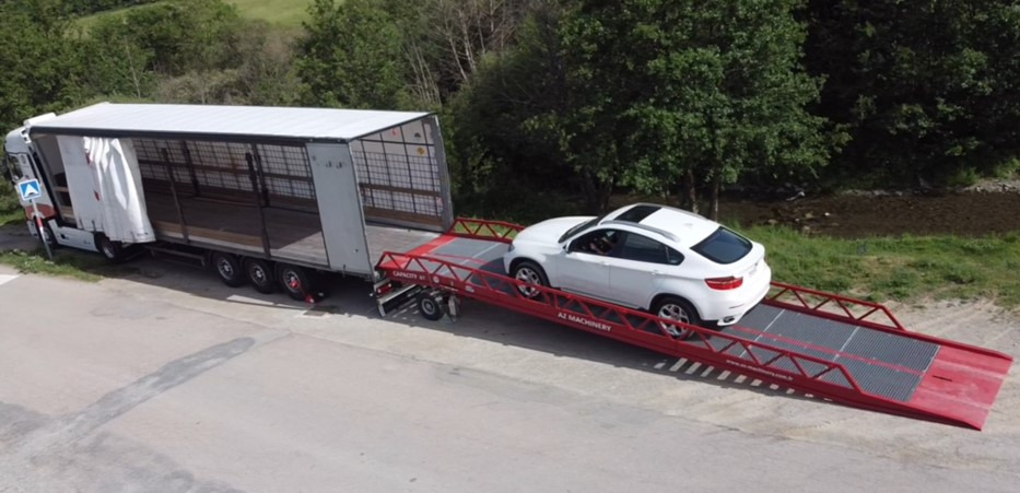 AZ RAMP EASY-XL 8 mobile loading ramp - Utovarna rampa: slika 2 AZ RAMP EASY-XL 8 mobile loading ramp - Utovarna rampa: slika 2
