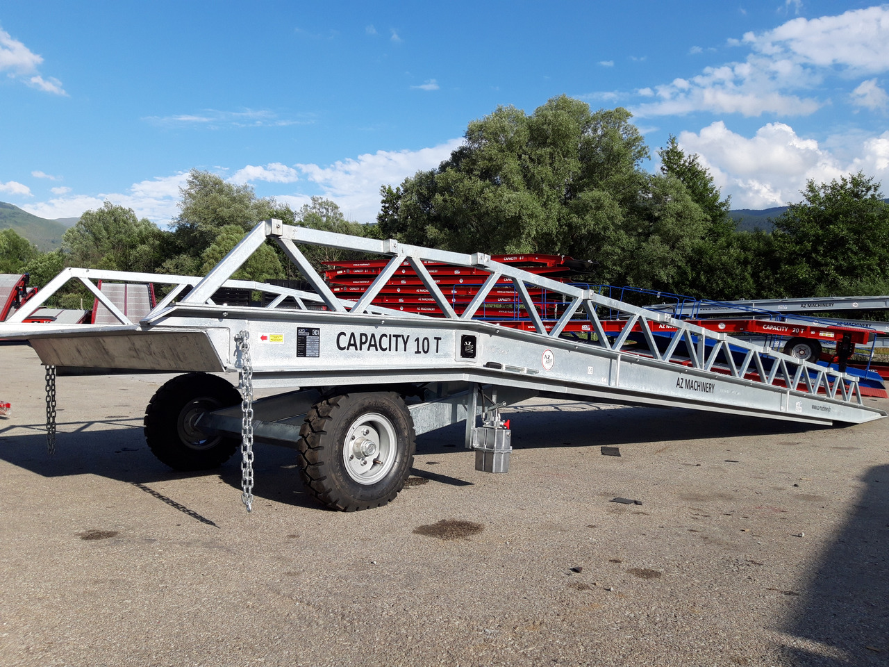 AZ RAMP EASY XL 8T FULL GALVA - Utovarna rampa: slika 1 AZ RAMP EASY XL 8T FULL GALVA - Utovarna rampa: slika 1