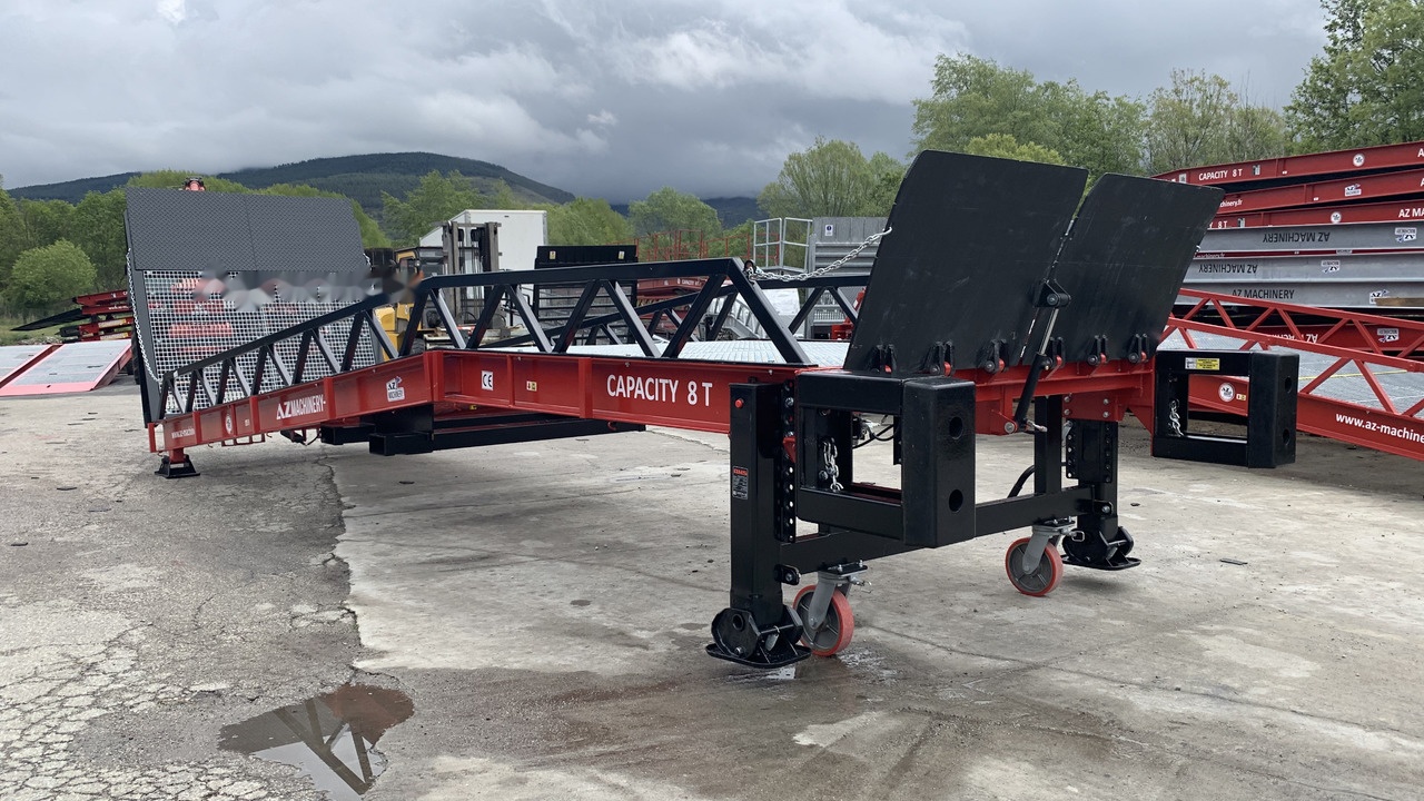 Utovarna rampa novi AZ RAMP STAR- 10T-ZR mobile loading ramp: slika 28
