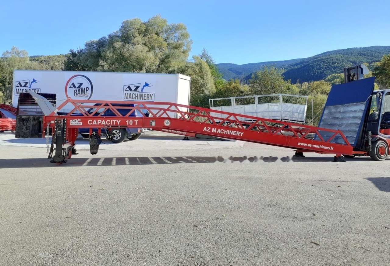 Utovarna rampa novi AZ RAMP STAR- 10T-ZR mobile loading ramp: slika 7