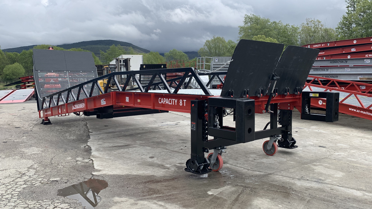 AZ RAMP STAR- 8T mobile loading ramp - Utovarna rampa: slika 2 AZ RAMP STAR- 8T mobile loading ramp - Utovarna rampa: slika 2