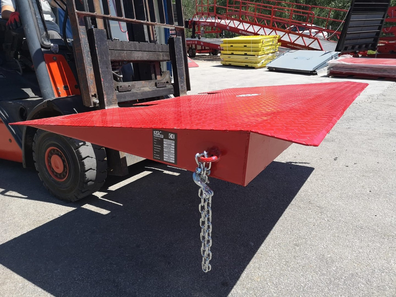 Compact Container access ramp . AZ RAMP - HCRN-06. 6 000 Kg - Utovarna rampa: slika 4 Compact Container access ramp . AZ RAMP - HCRN-06. 6 000 Kg - Utovarna rampa: slika 4