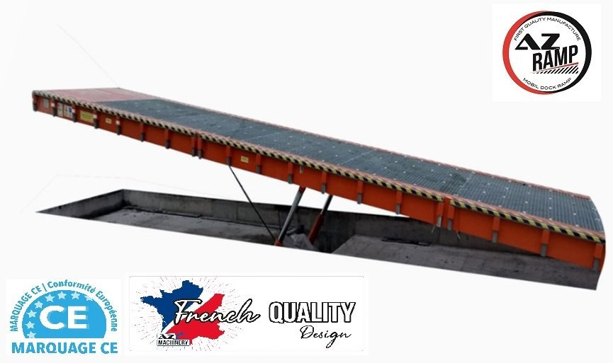 Embeded loading ramp-Buried loading ramp with tilting lip.AZ RAMP-EASY ST-10T - Utovarna rampa: slika 1 Embeded loading ramp-Buried loading ramp with tilting lip.AZ RAMP-EASY ST-10T - Utovarna rampa: slika 1