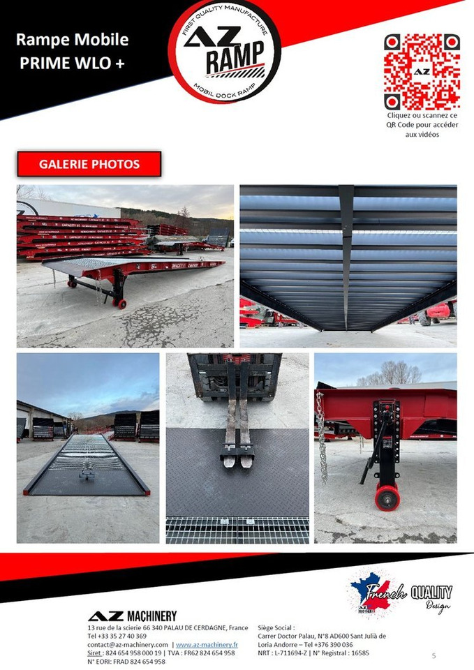 **RENTAL** AZ RAMP-PRIME PRIME WLO + 8 . Industrial Mobil Loading Ramp - Utovarna rampa: slika 5 **RENTAL** AZ RAMP-PRIME PRIME WLO + 8 . Industrial Mobil Loading Ramp - Utovarna rampa: slika 5