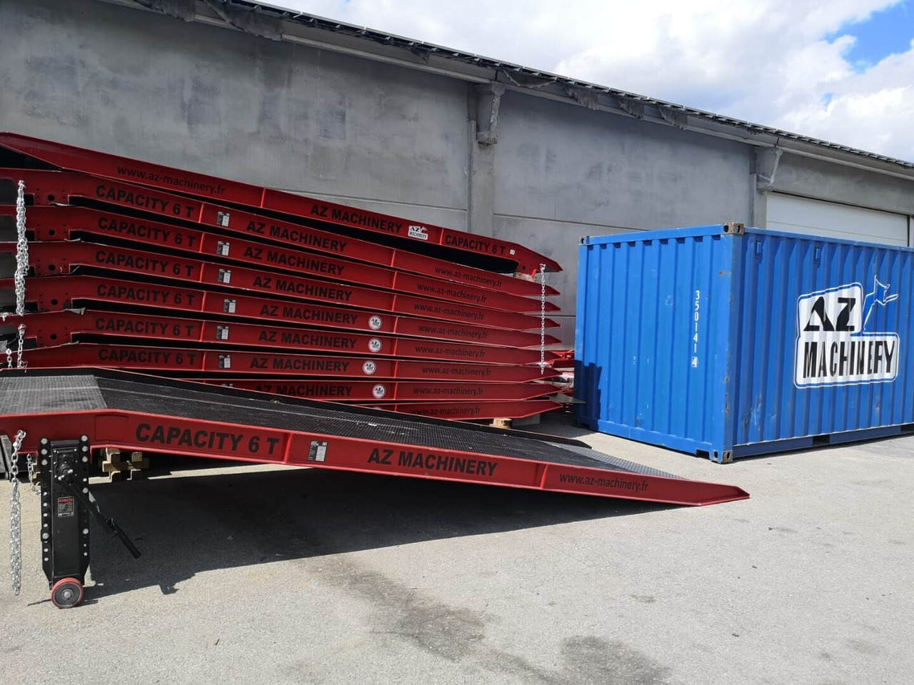 **RENTAL** AZ RAMP-PRIME XS-6 . Industrial Mobil Loading Ramp - Utovarna rampa: slika 4 **RENTAL** AZ RAMP-PRIME XS-6 . Industrial Mobil Loading Ramp - Utovarna rampa: slika 4