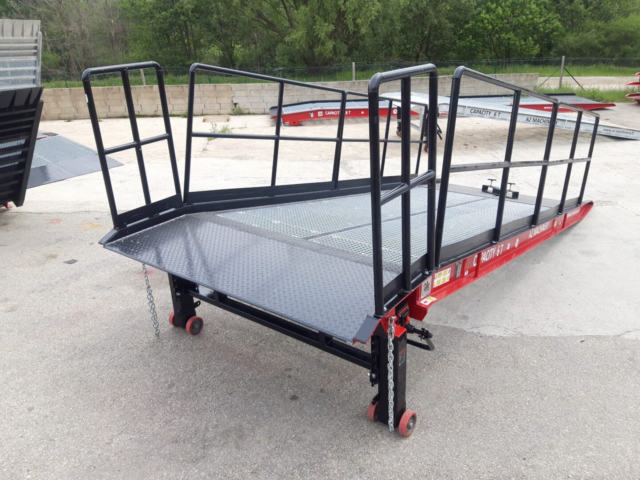 **RENTAL** AZ RAMP-PRIME XS-6 . Industrial Mobil Loading Ramp - Utovarna rampa: slika 3 **RENTAL** AZ RAMP-PRIME XS-6 . Industrial Mobil Loading Ramp - Utovarna rampa: slika 3