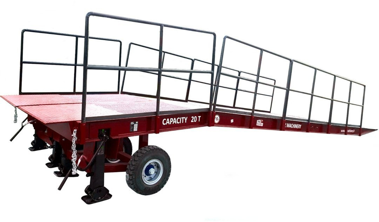 **RENTAL** Large Mobile dock ramp, uncouplable AZ RAMP - KING VERSION, BIG FOOT LLO 20 T - Utovarna rampa: slika 1 **RENTAL** Large Mobile dock ramp, uncouplable AZ RAMP - KING VERSION, BIG FOOT LLO 20 T - Utovarna rampa: slika 1