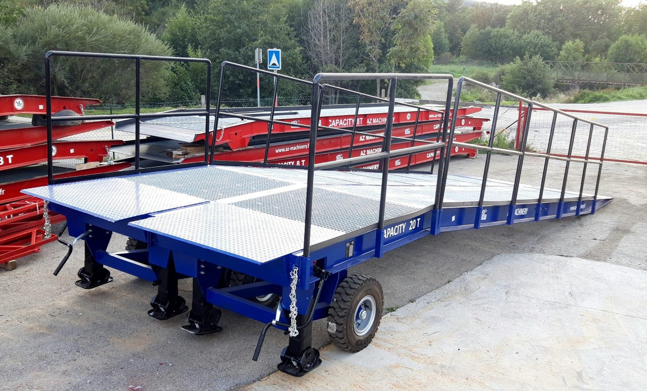 **RENTAL** Large Mobile dock ramp, uncouplable AZ RAMP - KING VERSION, BIG FOOT LLO 20 T - Utovarna rampa: slika 2 **RENTAL** Large Mobile dock ramp, uncouplable AZ RAMP - KING VERSION, BIG FOOT LLO 20 T - Utovarna rampa: slika 2