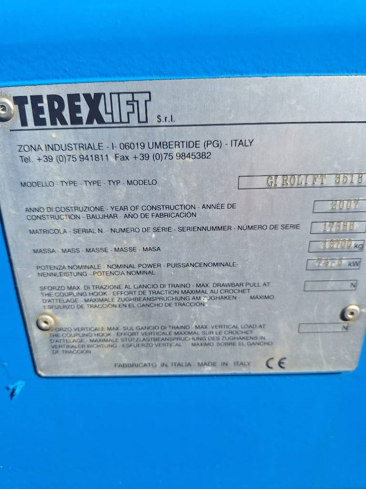 Genie GTH 3518 R - Teleskopski upravljač: slika 5 Genie GTH 3518 R - Teleskopski upravljač: slika 5