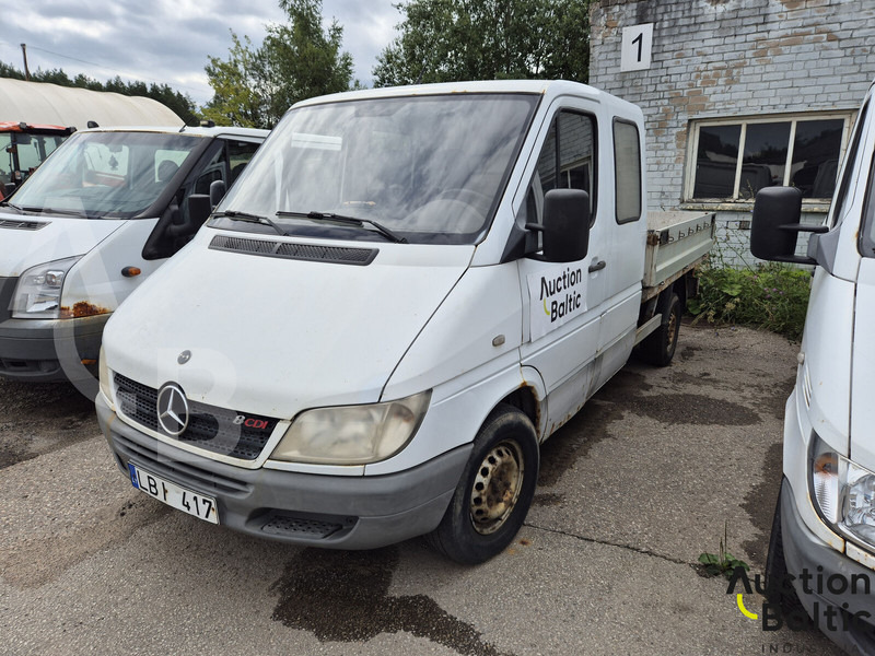 Mercedes-Benz Sprinter 208 CDI - Dostavno vozilo sa otvorenom sandukom, Dostavno vozilo sa duplom kabinom: slika 1 Mercedes-Benz Sprinter 208 CDI - Dostavno vozilo sa otvorenom sandukom, Dostavno vozilo sa duplom kabinom: slika 1
