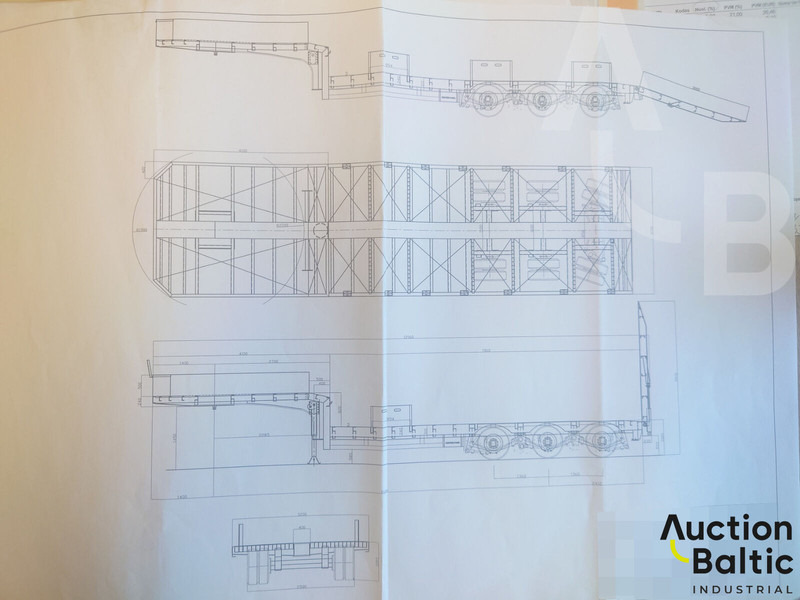 Niska poluprikolica za prevoz Stokota S3N: slika 15 Niska poluprikolica za prevoz Stokota S3N: slika 15