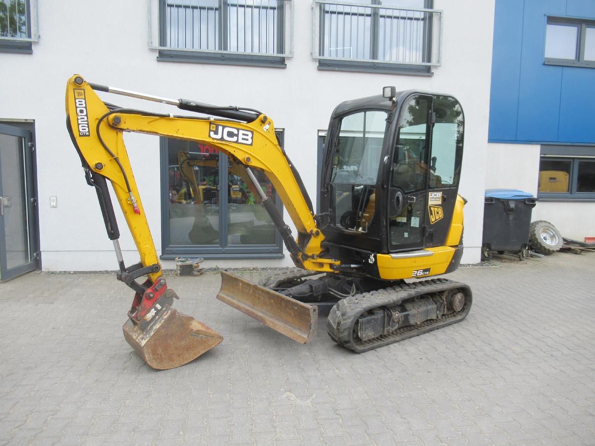 JCB 8026CTS - Mini bager: slika 1 JCB 8026CTS - Mini bager: slika 1