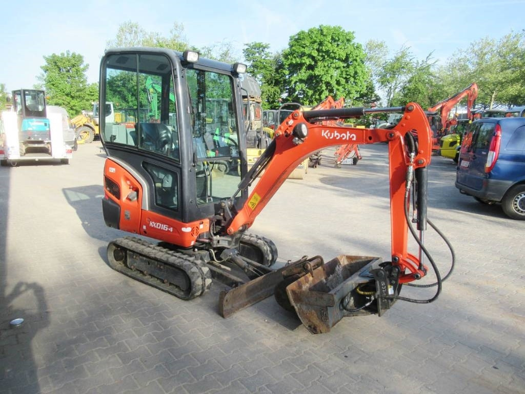 Kubota KX016-4 hydr. Schwenklöffel - Mini bager: slika 2 Kubota KX016-4 hydr. Schwenklöffel - Mini bager: slika 2