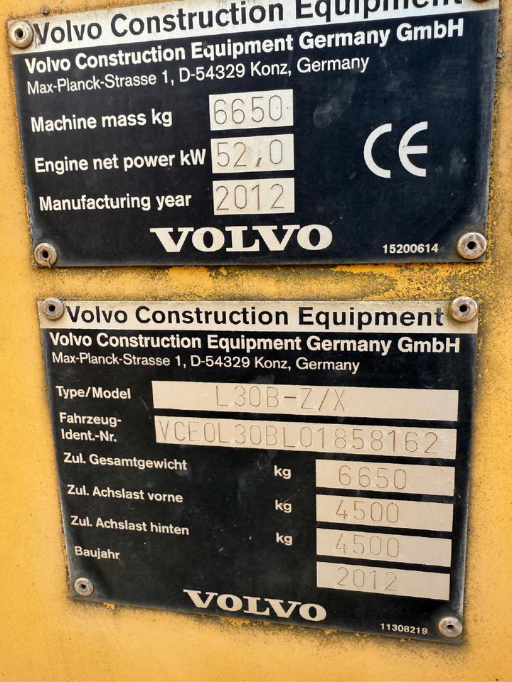 Utovarivač točkaš Volvo L 30 B-Z/K incl. 3-1shovel and fork: slika 21