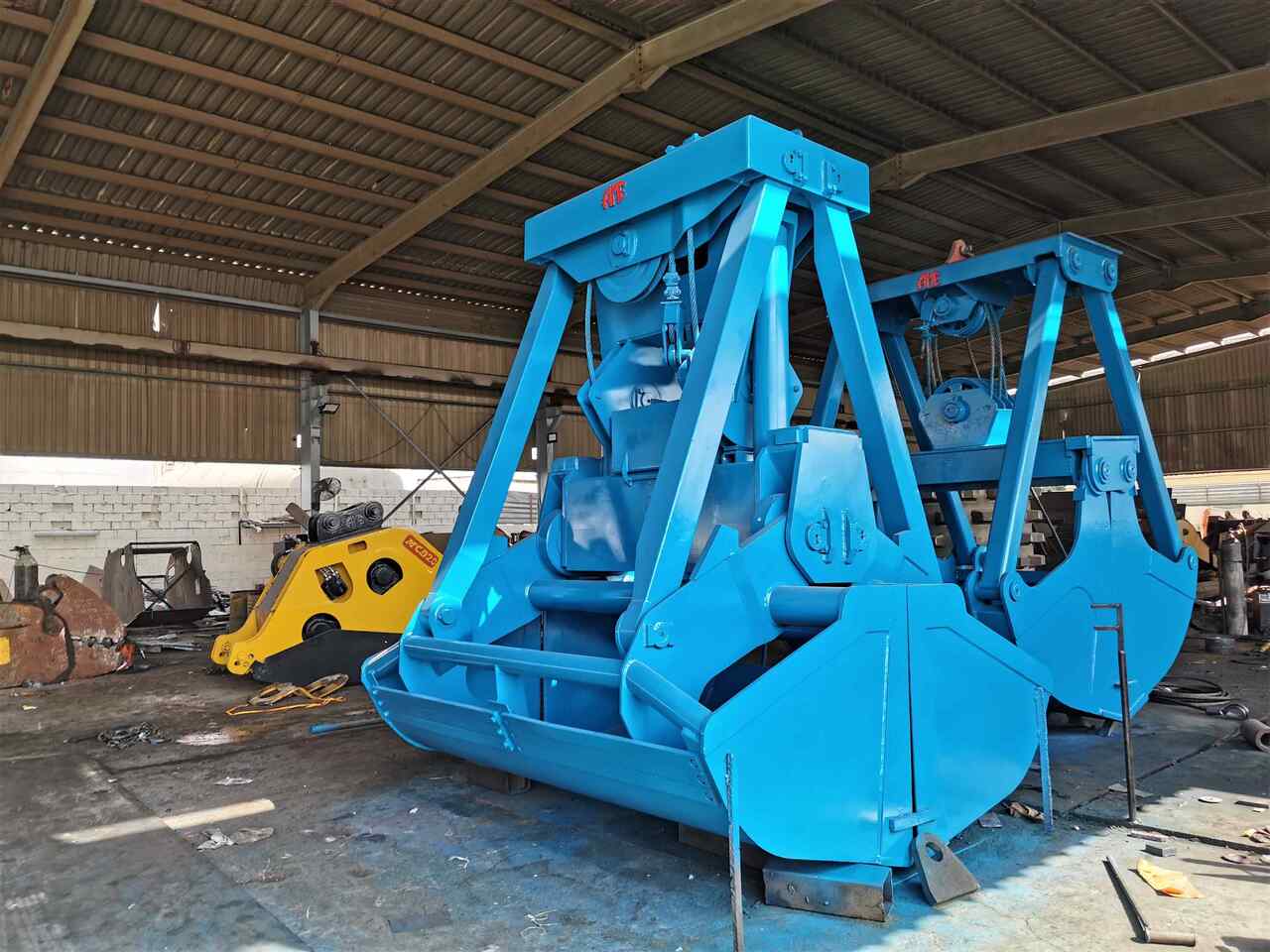 AME Electro Hydraulic Wireless Remote Control Clamshell Grapple - Kašika stezaljke za Kran: slika 4 AME Electro Hydraulic Wireless Remote Control Clamshell Grapple - Kašika stezaljke za Kran: slika 4