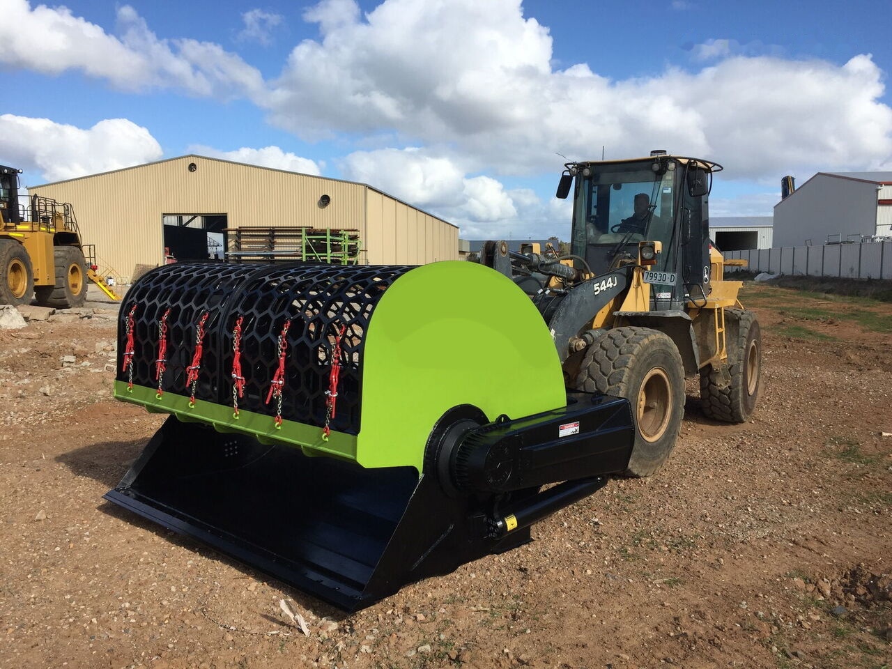 AME Flip Screen Bucket - Kašika za sortiranje za Utovarivač: slika 4 AME Flip Screen Bucket - Kašika za sortiranje za Utovarivač: slika 4