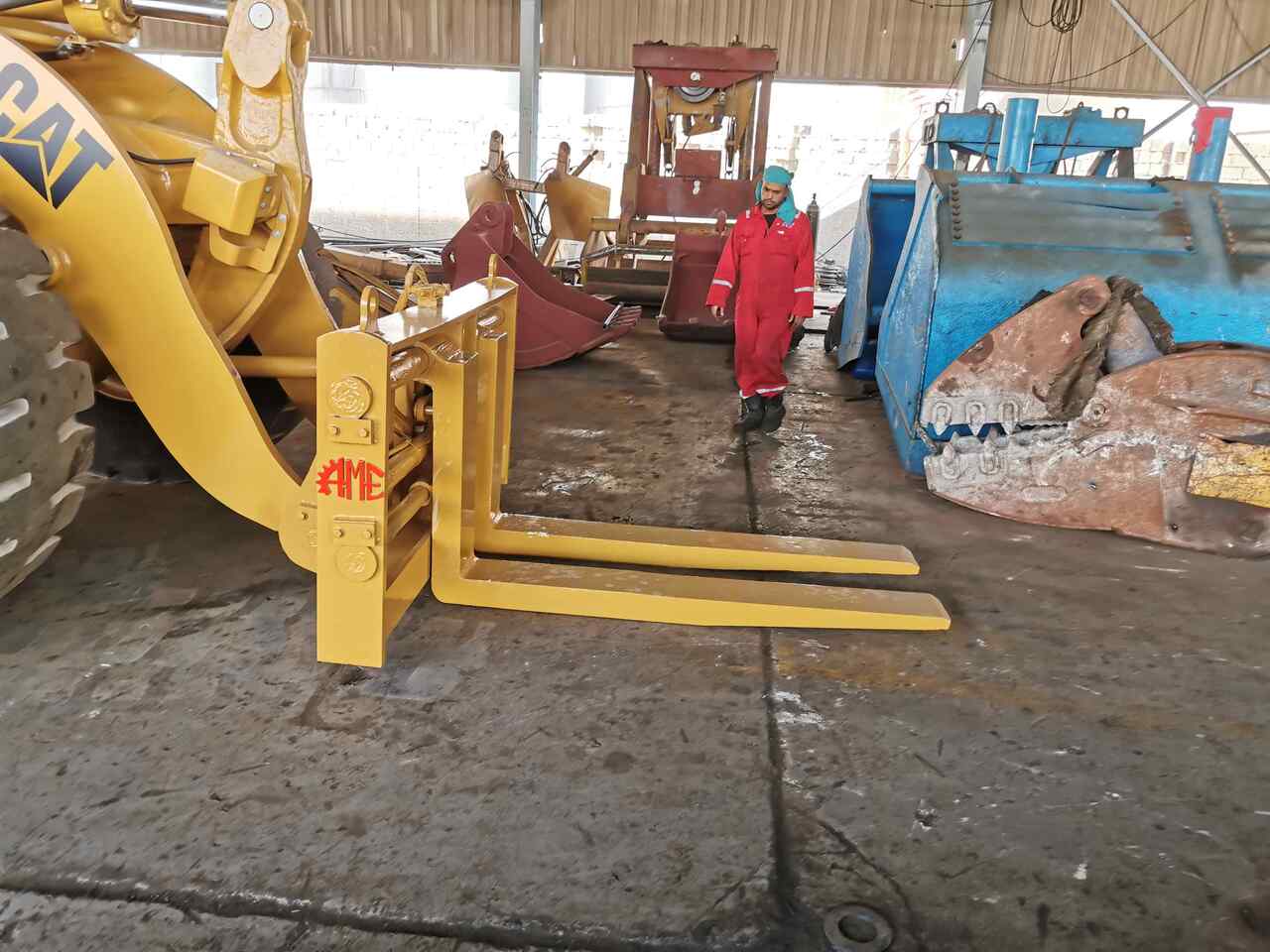 AME Hydraulic Pallet Fork - Viljuška za Utovarivač točkaš: slika 3 AME Hydraulic Pallet Fork - Viljuška za Utovarivač točkaš: slika 3