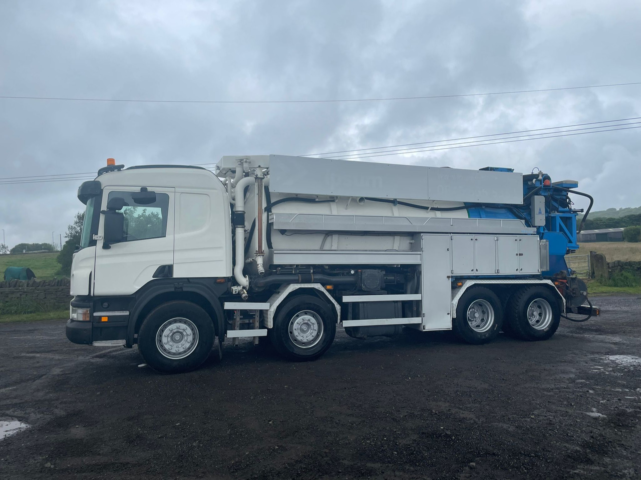 Scania P420 JHL combi tanker recykler - Vakuumska cisterna: slika 1 Scania P420 JHL combi tanker recykler - Vakuumska cisterna: slika 1