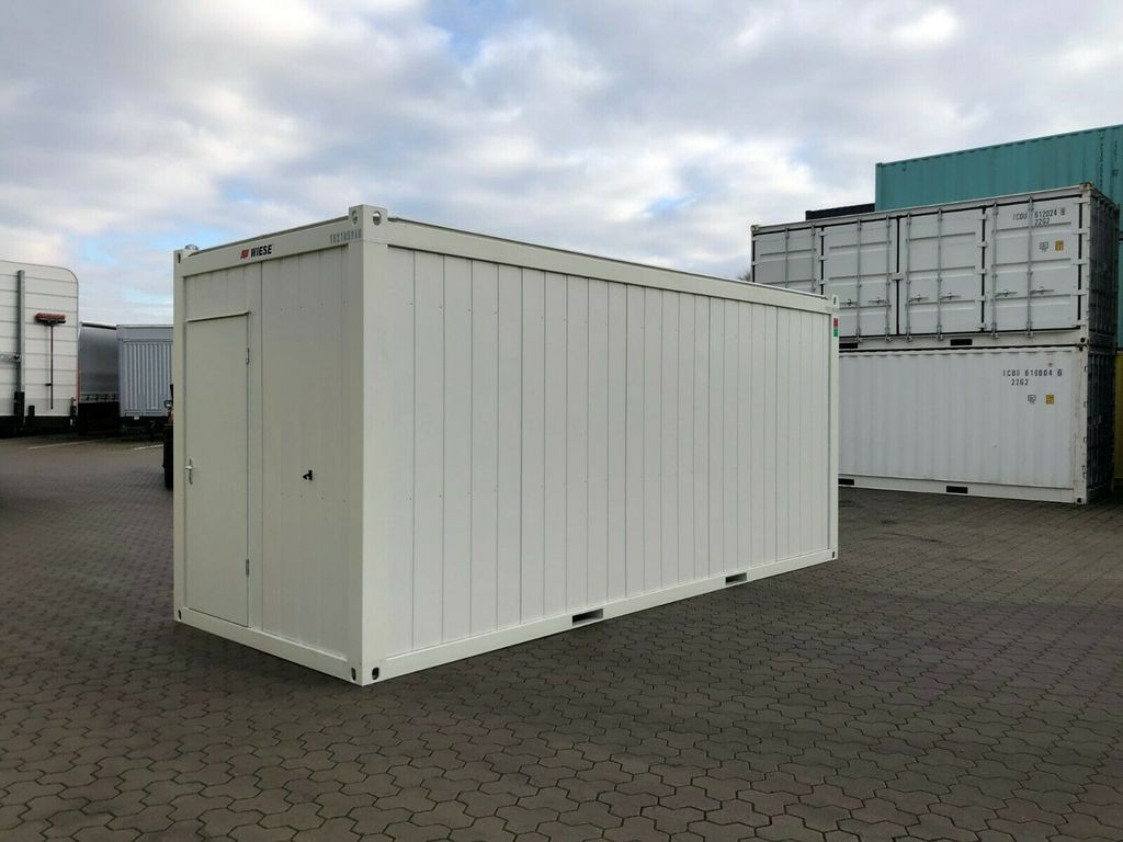 20ft Bürocontainer Wohncont.Mannschaftscontainer - Poluprikolica za prevoz kontejnera/ Poluprikolica sa promenjivim sandukom: slika 2 20ft Bürocontainer Wohncont.Mannschaftscontainer - Poluprikolica za prevoz kontejnera/ Poluprikolica sa promenjivim sandukom: slika 2