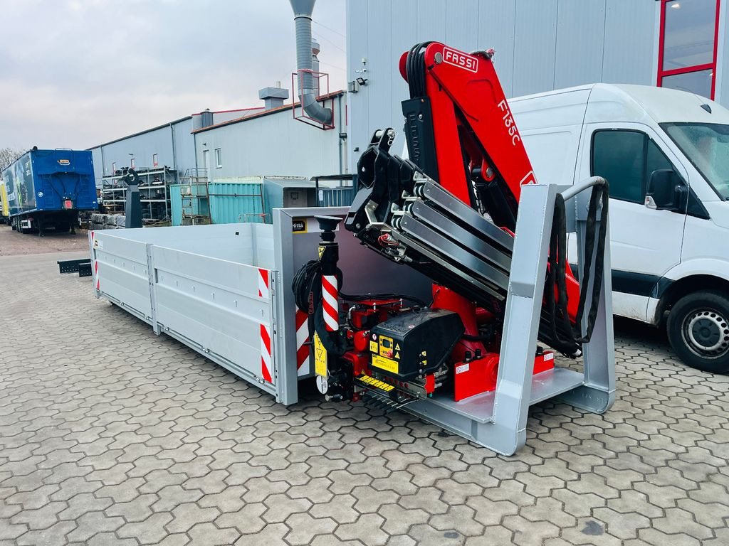 Abrollcontainer Container Kran Fassi F135 - Poluprikolica za prevoz kontejnera/ Poluprikolica sa promenjivim sandukom: slika 1 Abrollcontainer Container Kran Fassi F135 - Poluprikolica za prevoz kontejnera/ Poluprikolica sa promenjivim sandukom: slika 1