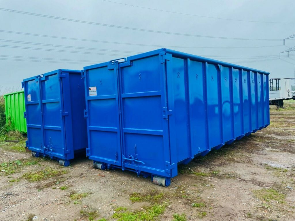 Abrollcontainer neu, 37 m³, 7 m. Garant 15 to - Poluprikolica za prevoz kontejnera/ Poluprikolica sa promenjivim sandukom: slika 1 Abrollcontainer neu, 37 m³, 7 m. Garant 15 to - Poluprikolica za prevoz kontejnera/ Poluprikolica sa promenjivim sandukom: slika 1
