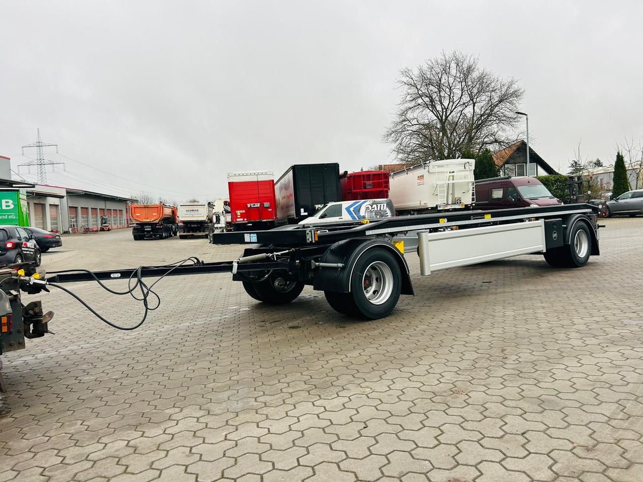 Hüffermann HAR 20.70 LS Aussenrollen Anhänger Sofort Verfüg - Abrol/ Autopodizač prikolica: slika 4 Hüffermann HAR 20.70 LS Aussenrollen Anhänger Sofort Verfüg - Abrol/ Autopodizač prikolica: slika 4