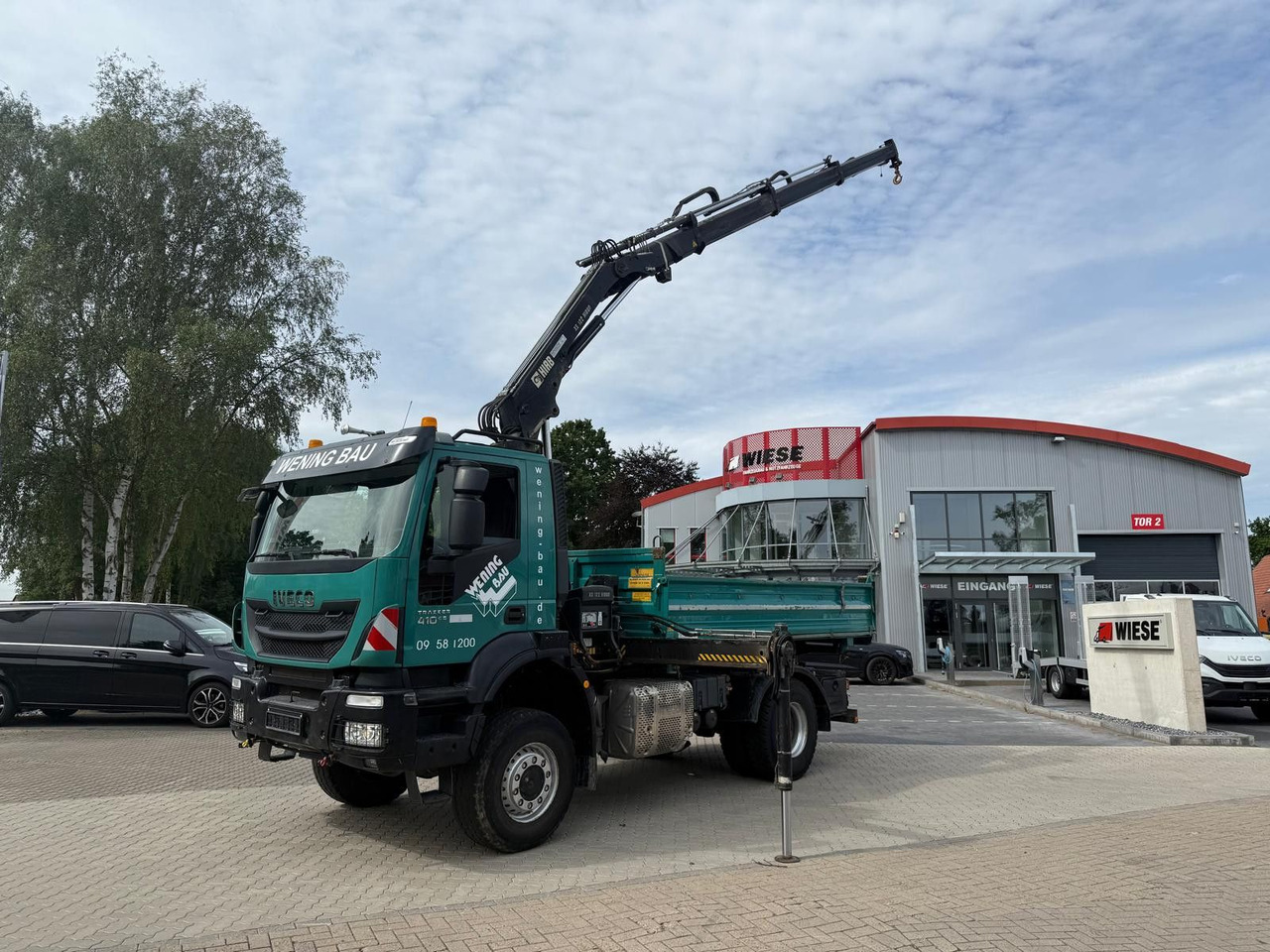 Iveco AD190 T/W Trakker 410 4x4 Allrad Kran KipperHIAB - Istovarivač, Kamion sa dizalicom: slika 5 Iveco AD190 T/W Trakker 410 4x4 Allrad Kran KipperHIAB - Istovarivač, Kamion sa dizalicom: slika 5