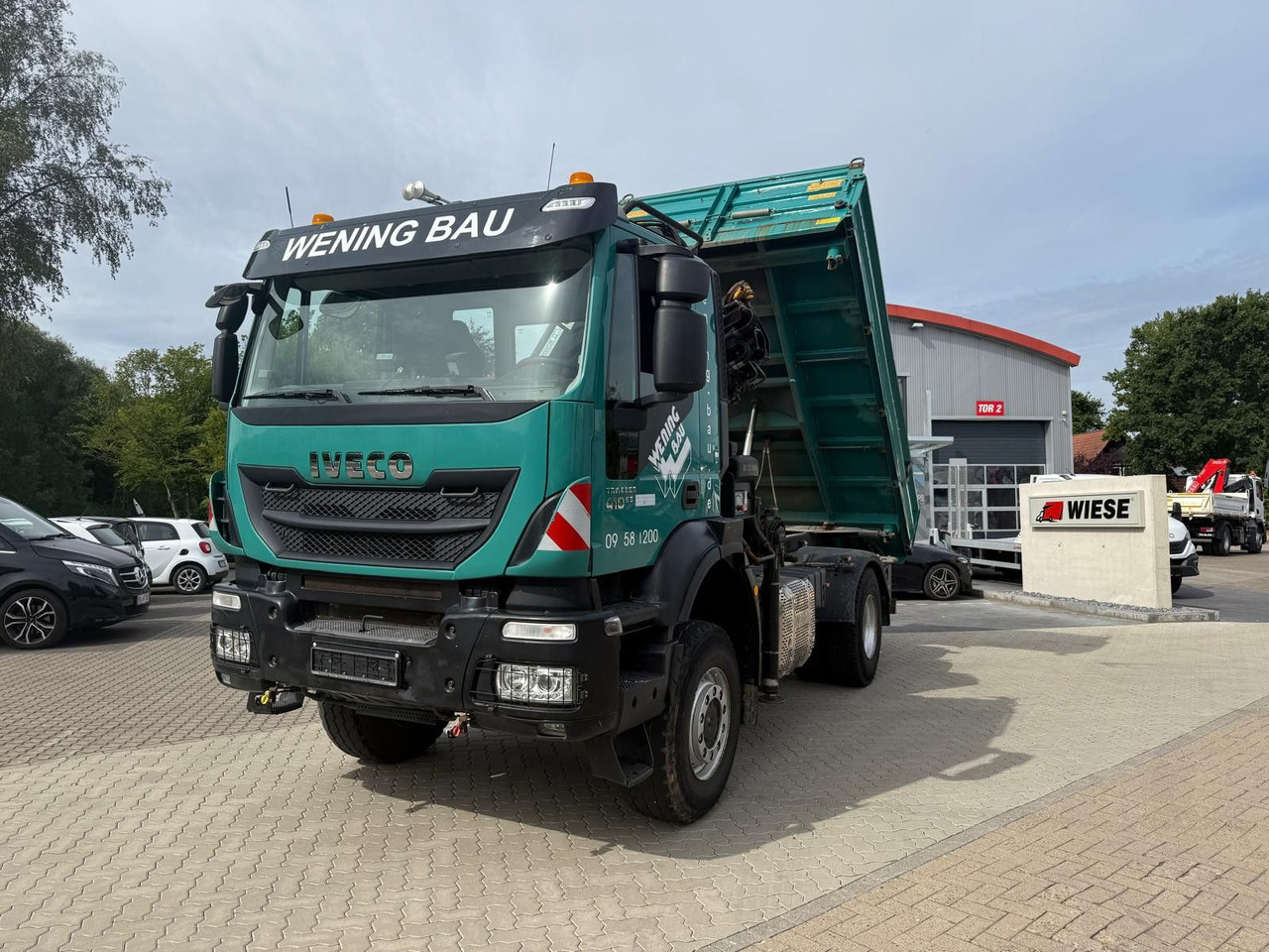 Iveco AD190 T/W Trakker 410 4x4 Allrad Kran KipperHIAB - Istovarivač, Kamion sa dizalicom: slika 5 Iveco AD190 T/W Trakker 410 4x4 Allrad Kran KipperHIAB - Istovarivač, Kamion sa dizalicom: slika 5