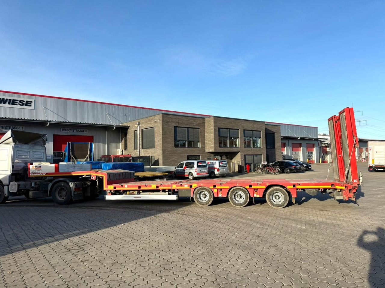Kässbohrer K.SLA.HS Tieflader teleskopierbar hydr. Hochbett - Niska poluprikolica za prevoz: slika 5 Kässbohrer K.SLA.HS Tieflader teleskopierbar hydr. Hochbett - Niska poluprikolica za prevoz: slika 5
