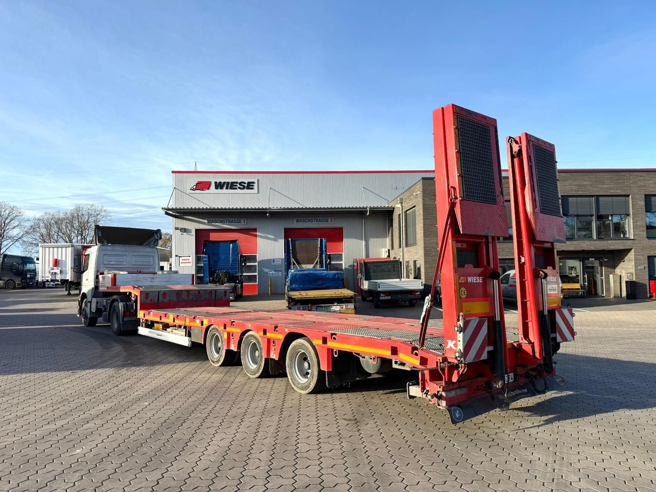 Kässbohrer K.SLA.HS Tieflader teleskopierbar hydr. Hochbett - Niska poluprikolica za prevoz: slika 1 Kässbohrer K.SLA.HS Tieflader teleskopierbar hydr. Hochbett - Niska poluprikolica za prevoz: slika 1