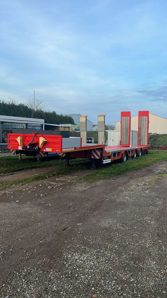 Kässbohrer KSLA RJ Mega Jumbo Tieflader tele Wie Neu - Niska poluprikolica za prevoz: slika 1 Kässbohrer KSLA RJ Mega Jumbo Tieflader tele Wie Neu - Niska poluprikolica za prevoz: slika 1