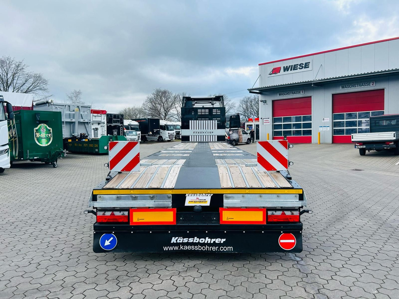 Kässbohrer SPS Mega Schwerlast Plattform Lenkachse - Plato poluprikolica: slika 5 Kässbohrer SPS Mega Schwerlast Plattform Lenkachse - Plato poluprikolica: slika 5