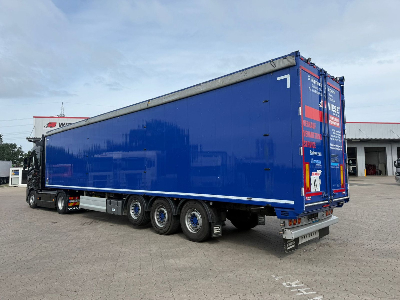 Knapen K100 Schubboden 92m³ 10mm Boden Guter Zustand - Poluprikolica sa pokretnim podom: slika 4 Knapen K100 Schubboden 92m³ 10mm Boden Guter Zustand - Poluprikolica sa pokretnim podom: slika 4