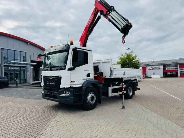MAN 18.320 4x4 mit Fassi Ladekran Sofort Verfügbar - Istovarivač, Kamion sa dizalicom: slika 3 MAN 18.320 4x4 mit Fassi Ladekran Sofort Verfügbar - Istovarivač, Kamion sa dizalicom: slika 3