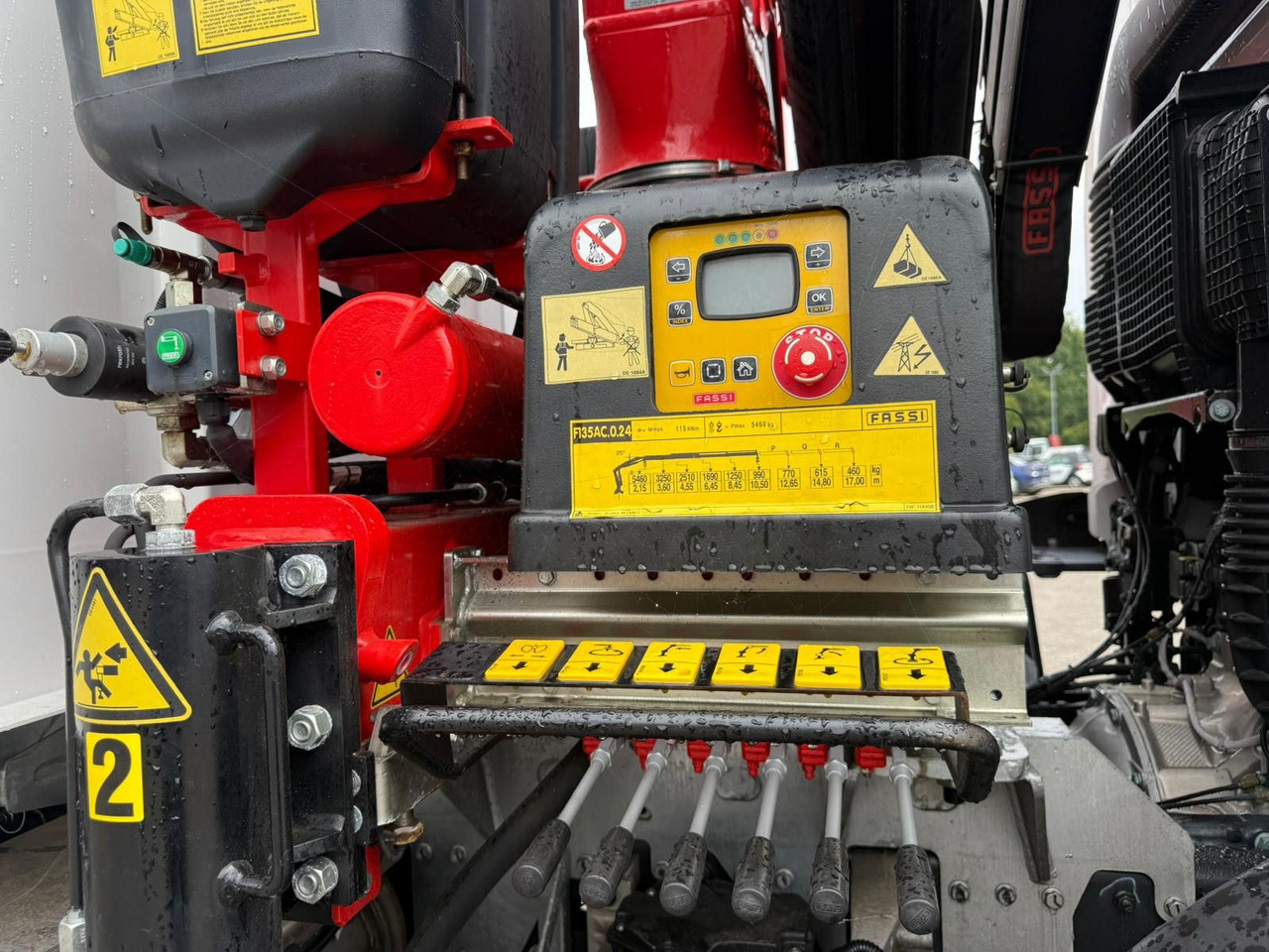 Istovarivač, Kamion sa dizalicom MAN 18.320 4x4 mit Fassi Ladekran Sofort Verfügbar: slika 15