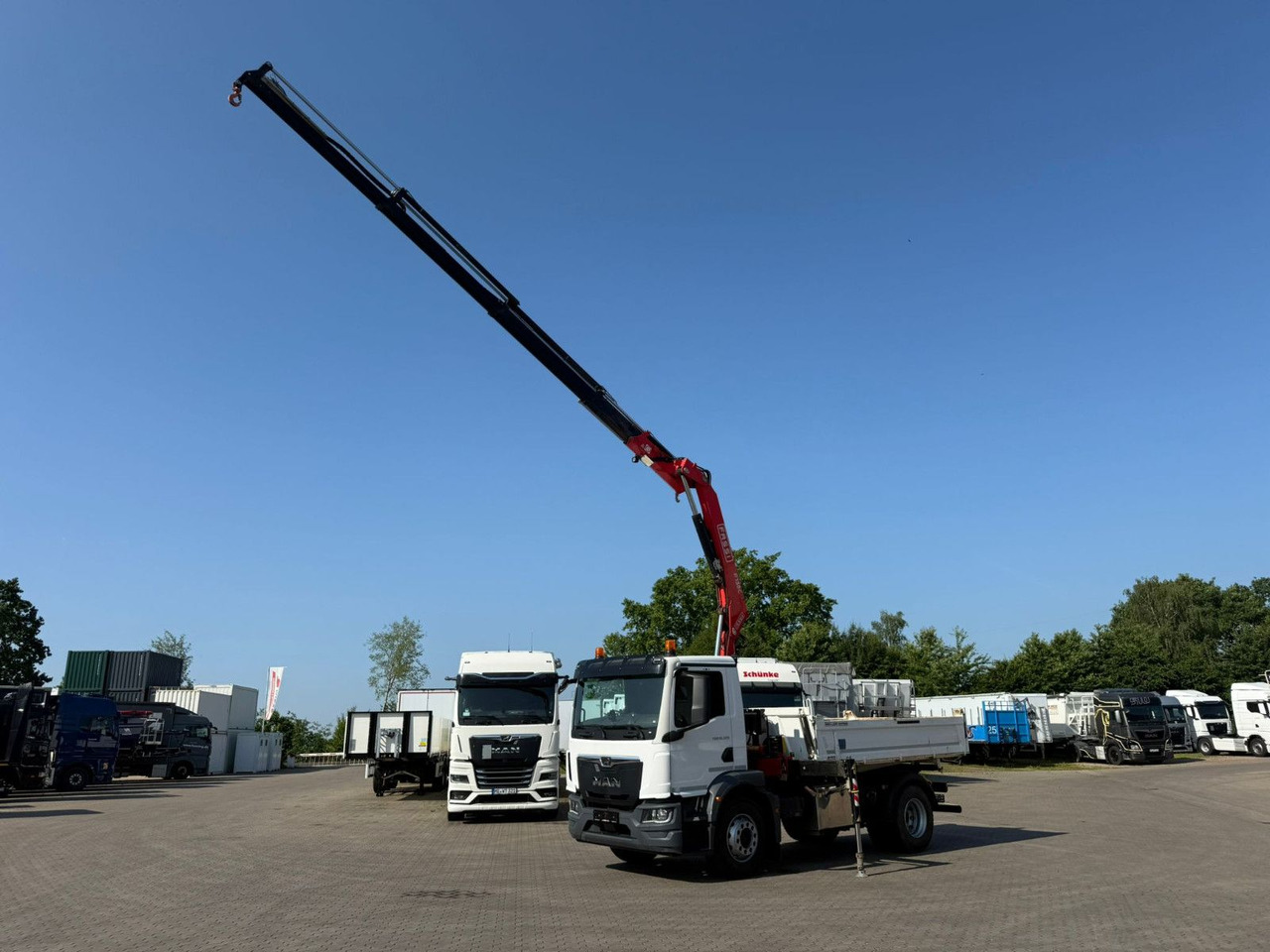 MAN TGM 18.320 4x2 BB mit Fassi F135 Kipper Kran - Istovarivač, Kamion sa dizalicom: slika 3 MAN TGM 18.320 4x2 BB mit Fassi F135 Kipper Kran - Istovarivač, Kamion sa dizalicom: slika 3
