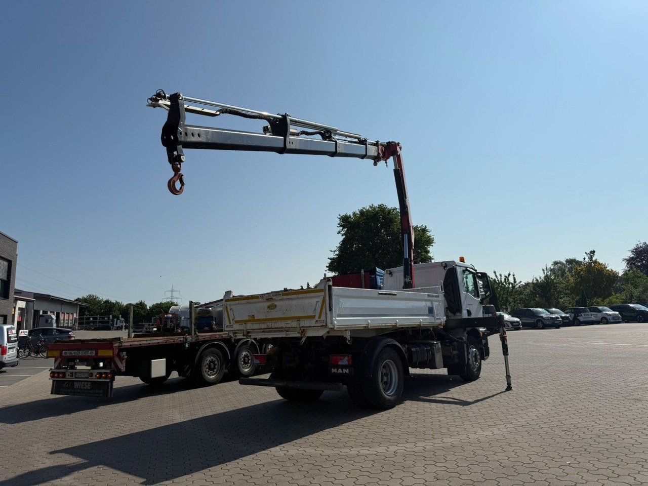 MAN TGM 18.320 4x2 BB mit Fassi F135 Kipper Kran - Istovarivač, Kamion sa dizalicom: slika 4 MAN TGM 18.320 4x2 BB mit Fassi F135 Kipper Kran - Istovarivač, Kamion sa dizalicom: slika 4