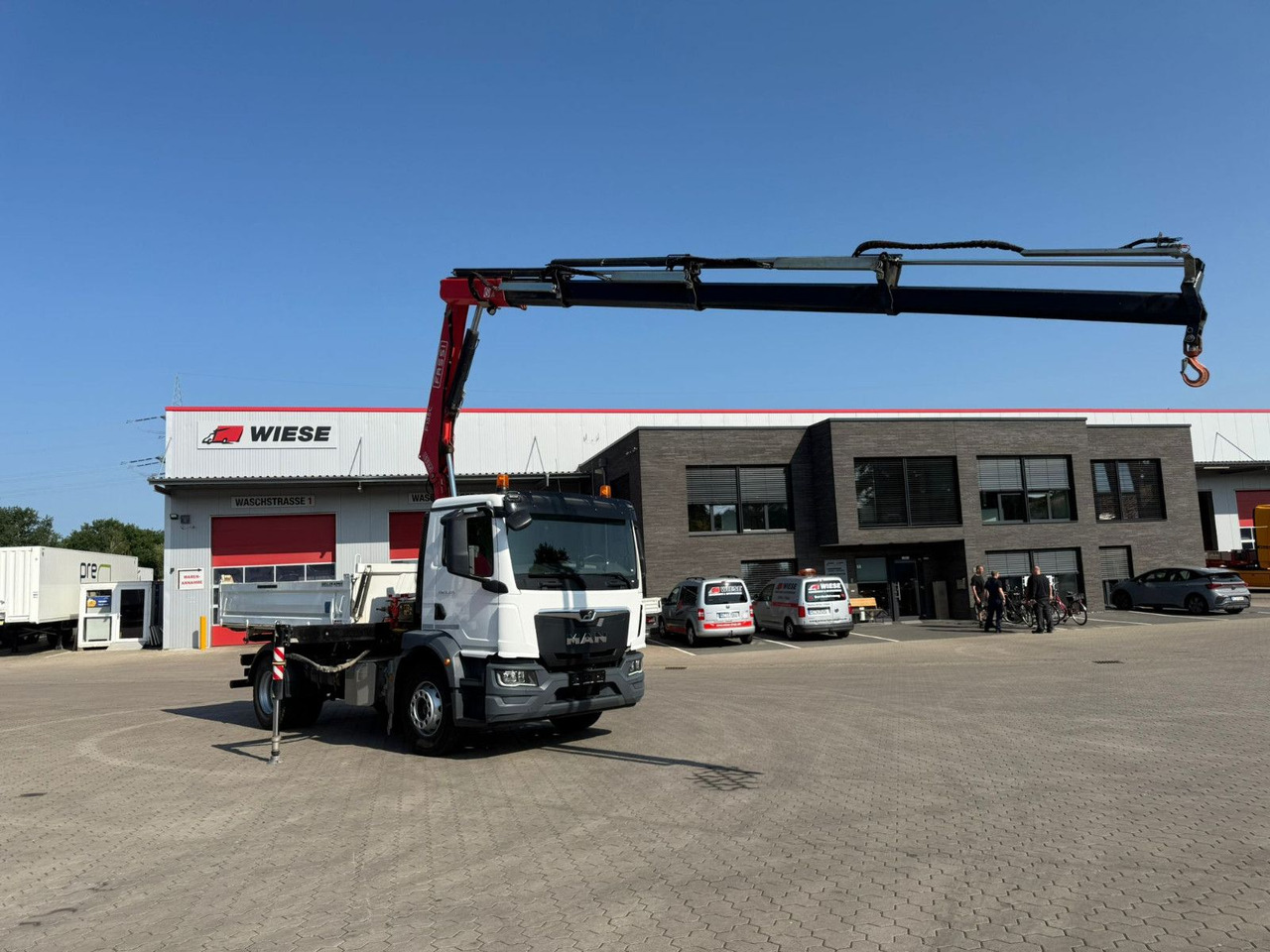 MAN TGM 18.320 4x2 BB mit Kran Fassi F135 Kipper - Istovarivač, Kamion sa dizalicom: slika 5 MAN TGM 18.320 4x2 BB mit Kran Fassi F135 Kipper - Istovarivač, Kamion sa dizalicom: slika 5